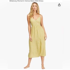 NWOT Billabong Venice Babe Midi Slip Dress size medium